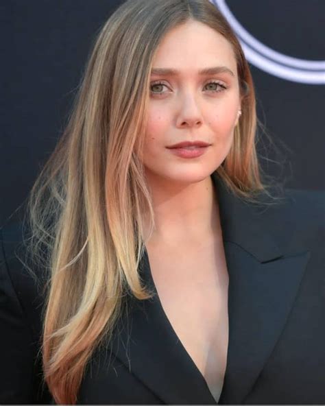 elizabeth olsen hairstyles|More.